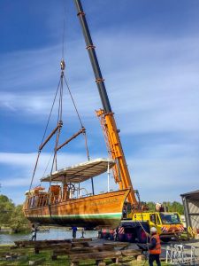 Boat Lift, Windsor Belle, 2 Beam Lift Configuration