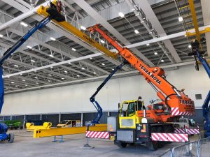 AC40 gantry crane farnborough airport