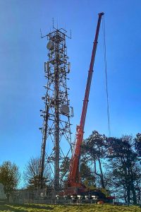 SSE Foxhill Radio mast upgrade