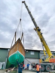 Windsor Belle, boat lift