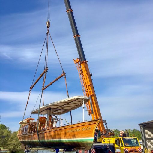 Boat Lift, Windsor Belle, 2 Beam Lift Configuration