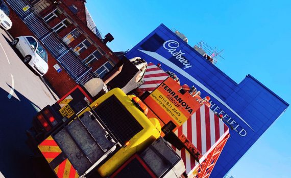 Demag AC70, heaviest city crane in UK